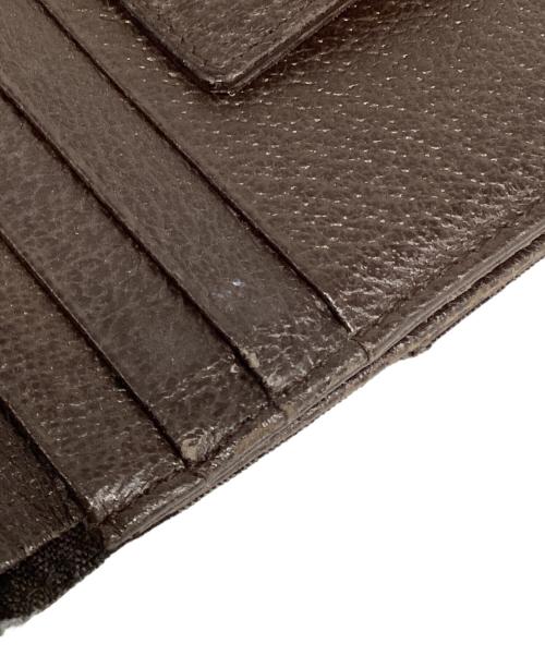 BVLGARI（ブルガリ）BVLGARI (ブルガリ) 2つ折り財布 ブラウンの古着・服飾アイテム