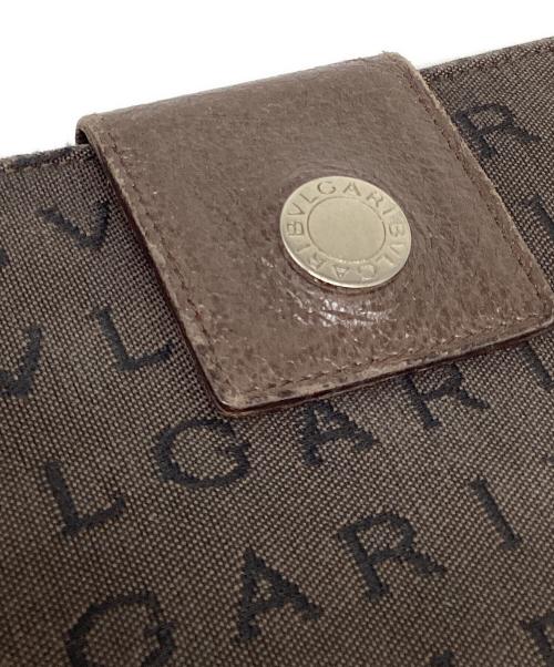 BVLGARI（ブルガリ）BVLGARI (ブルガリ) 2つ折り財布 ブラウンの古着・服飾アイテム