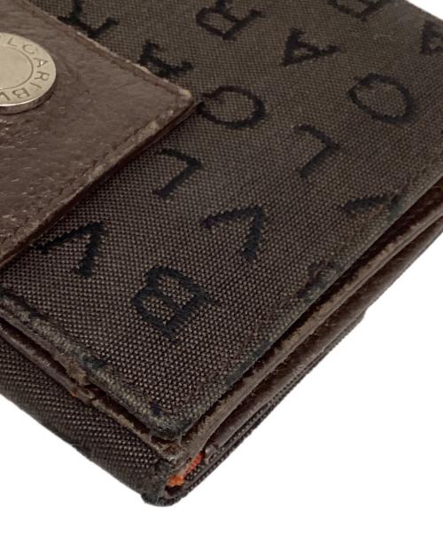 BVLGARI（ブルガリ）BVLGARI (ブルガリ) 2つ折り財布 ブラウンの古着・服飾アイテム