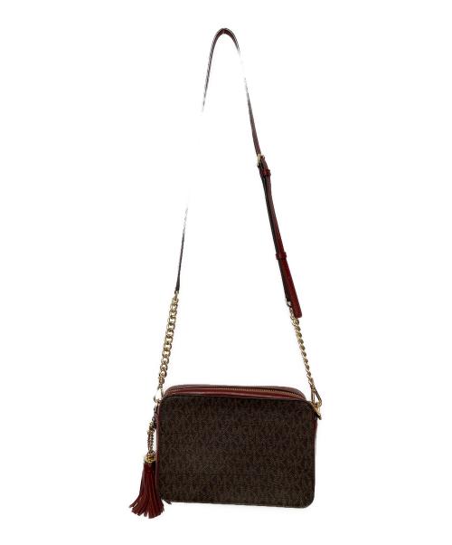 MICHAEL KORS（マイケル・コース）MICHAEL KORS (マイケル・コース) ショルダーバッグ レッドの古着・服飾アイテム