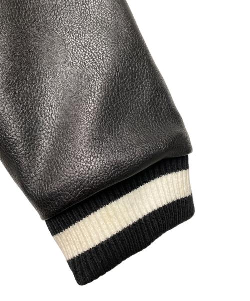 BLACK PYRAMID（ブラックピラミッド）BLACK PYRAMID (ブラックピラミッド) スタジャン レッド×ブラック サイズ:XXXLの古着・服飾アイテム