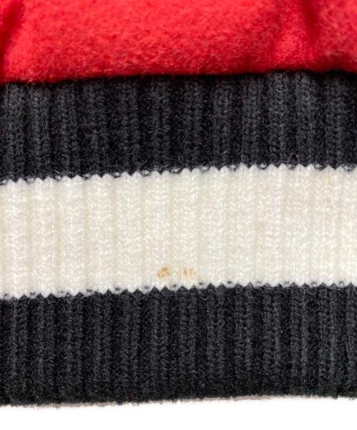 BLACK PYRAMID（ブラックピラミッド）BLACK PYRAMID (ブラックピラミッド) スタジャン レッド×ブラック サイズ:XXXLの古着・服飾アイテム