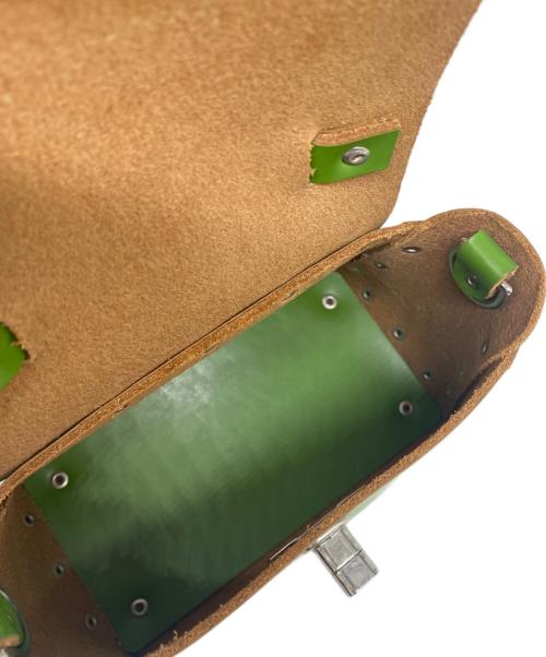 HENDER SCHEME（エンダースキーマ）HENDER SCHEME (エンダースキーマ) ショルダーポーチ グリーンの古着・服飾アイテム