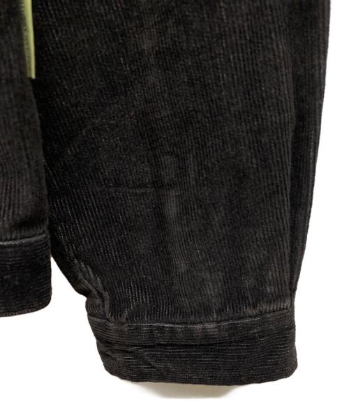 stussy（ステューシー）stussy (ステューシー) コーデュロイジャケット ブラック サイズ:Mの古着・服飾アイテム