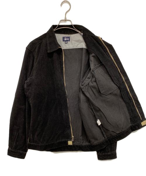 stussy（ステューシー）stussy (ステューシー) コーデュロイジャケット ブラック サイズ:Mの古着・服飾アイテム