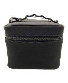 Ferragamo（フェラガモ）の古着「バニティーバック」｜ブラック