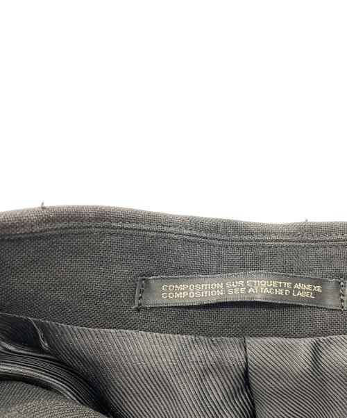 Yohji Yamamoto pour homme（ヨウジヤマモト プールオム）Yohji Yamamoto pour homme (ヨウジヤマモト プールオム) ウールジャケット COMPOSITION ブラック サイズ:Mの古着・服飾アイテム