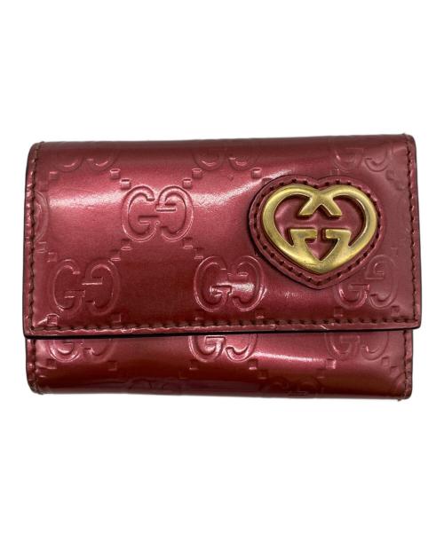 GUCCI（グッチ）GUCCI (グッチ) キーケース ピンクの古着・服飾アイテム