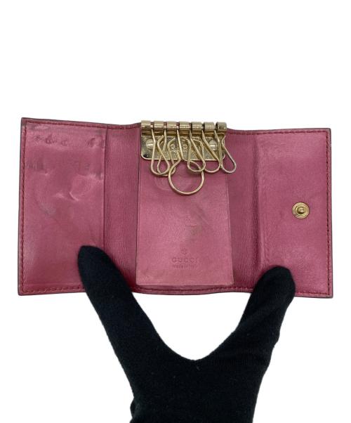 GUCCI（グッチ）GUCCI (グッチ) キーケース ピンクの古着・服飾アイテム
