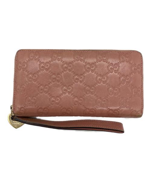 GUCCI（グッチ）GUCCI (グッチ) 長財布 ピンクの古着・服飾アイテム
