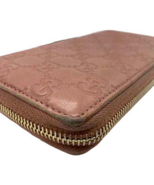 GUCCI（グッチ）GUCCI (グッチ) 長財布 ピンクの古着・服飾アイテム