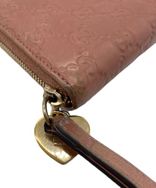 GUCCI（グッチ）GUCCI (グッチ) 長財布 ピンクの古着・服飾アイテム