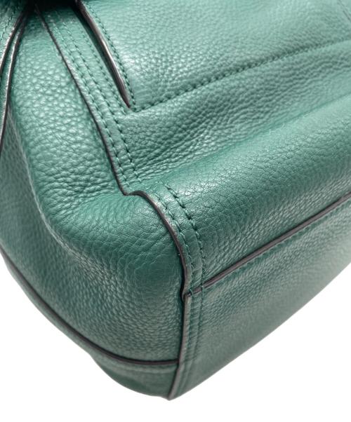 TORY BURCH（トリーバーチ）TORY BURCH (トリーバーチ) ハンドバッグ グリーンの古着・服飾アイテム