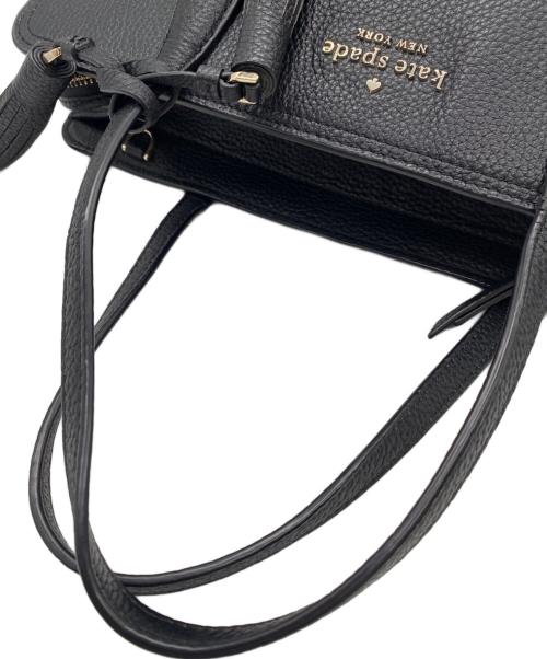 Kate Spade（ケイトスペード）Kate Spade (ケイトスペード) ハンドバッグ ブラックの古着・服飾アイテム