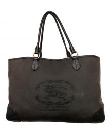BURBERRY（バーバリー）の古着「BURBERRY　ハンドバッグ」｜ブラック