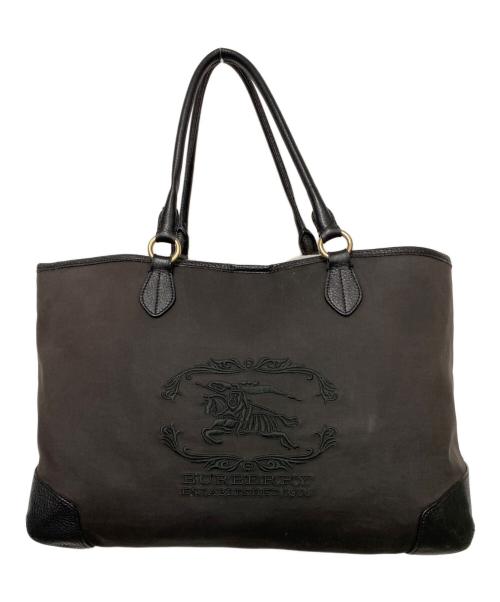 BURBERRY（バーバリー）BURBERRY (バーバリー) BURBERRY　ハンドバッグ ブラックの古着・服飾アイテム