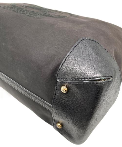 BURBERRY（バーバリー）BURBERRY (バーバリー) BURBERRY　ハンドバッグ ブラックの古着・服飾アイテム