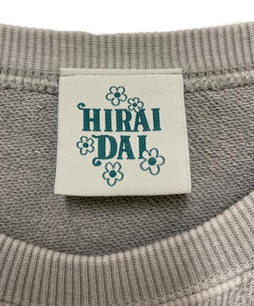 HIRAIDAI（ヒライダイ）HIRAIDAI (ヒライダイ) スウェット ライトグレー サイズ:Sの古着・服飾アイテム