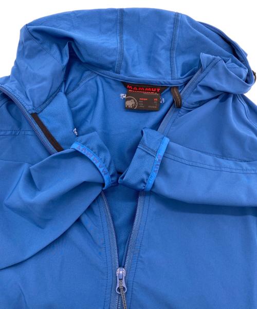 MAMMUT（マムート）MAMMUT (マムート) SOFtech GRANITE hooded Jacket ブルー サイズ:XS 未使用品の古着・服飾アイテム