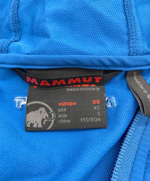 MAMMUT（マムート）MAMMUT (マムート) SOFtech GRANITE hooded Jacket ブルー サイズ:XS 未使用品の古着・服飾アイテム