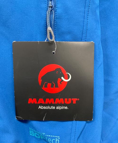 MAMMUT（マムート）MAMMUT (マムート) SOFtech GRANITE hooded Jacket ブルー サイズ:XS 未使用品の古着・服飾アイテム