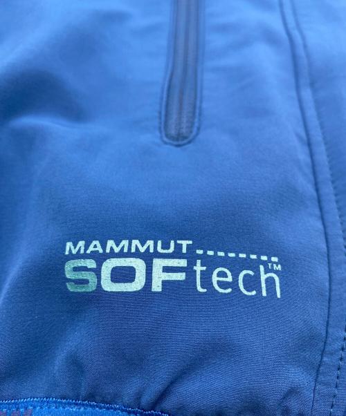 MAMMUT（マムート）MAMMUT (マムート) SOFtech GRANITE hooded Jacket ブルー サイズ:XS 未使用品の古着・服飾アイテム