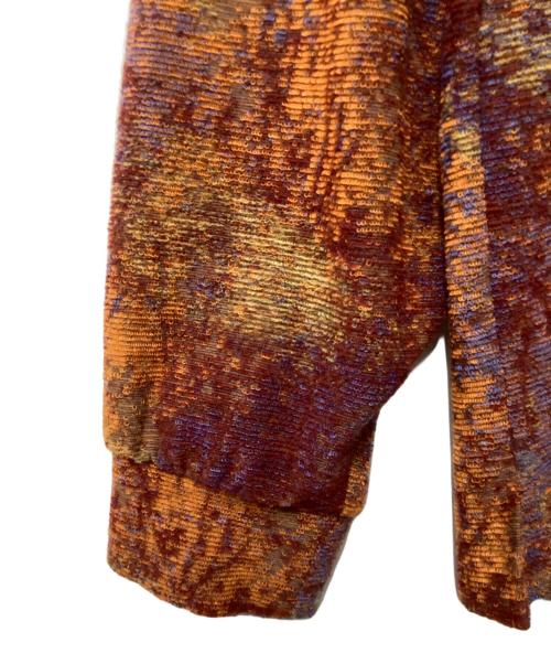 MAISON SPECIAL（メゾンスペシャル）MAISON SPECIAL (メゾンスペシャル) アブストラクトパイルジャガードタートルネック ブラウン サイズ:Mの古着・服飾アイテム