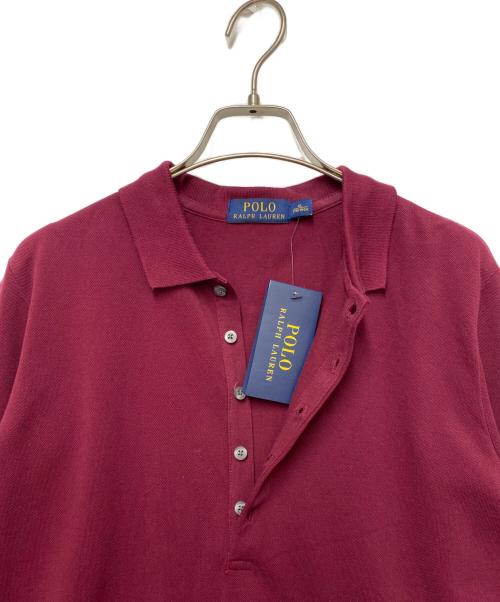 POLO RALPH LAUREN（ポロ・ラルフローレン）POLO RALPH LAUREN (ポロ・ラルフローレン) POLO RALPH LAUREN　ポロシャツ レッド サイズ:ＸＬ 未使用品の古着・服飾アイテム