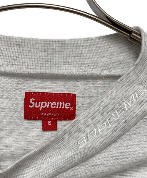 SUPREME（シュプリーム）Supreme (シュプリーム) 長袖Tシャツ グレー サイズ:Sの古着・服飾アイテム