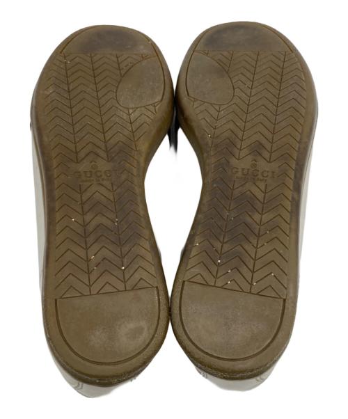 GUCCI（グッチ）GUCCI (グッチ) スニーカー ブラック×グレー サイズ:25.5の古着・服飾アイテム