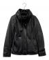 AVIREX belle（アヴィレックス ベル）の古着「ラムレザージャケット」｜ブラック