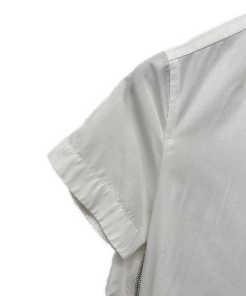 sacai（サカイ）sacai (サカイ) シャツワンピース ホワイト サイズ:1の古着・服飾アイテム