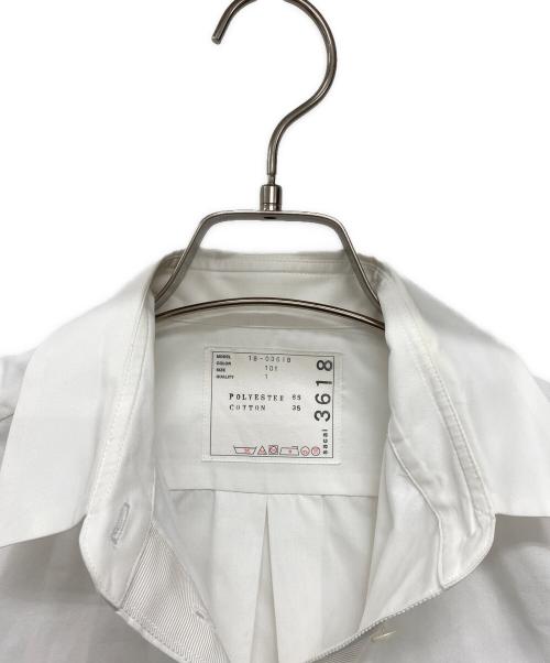 sacai（サカイ）sacai (サカイ) シャツワンピース ホワイト サイズ:1の古着・服飾アイテム