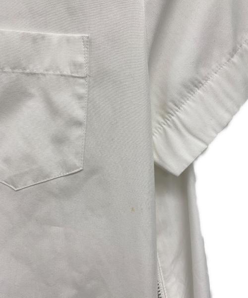 sacai（サカイ）sacai (サカイ) シャツワンピース ホワイト サイズ:1の古着・服飾アイテム