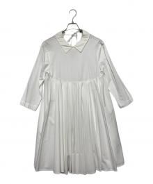 AVN（エーヴィーエヌ）の古着「AVN シャツワンピース」｜ホワイト