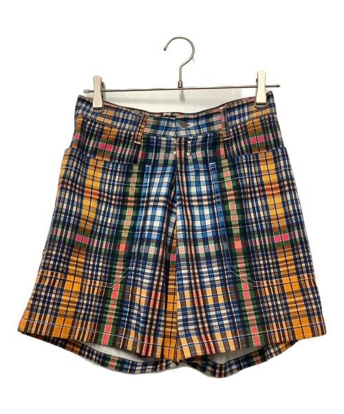 TOGA PULLA（トーガ プルラ）TOGA PULLA (トーガ プルラ) Cotton twill check short pants マルチカラー サイズ:34の古着・服飾アイテム