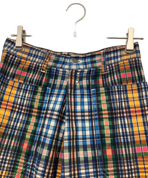 TOGA PULLA（トーガ プルラ）TOGA PULLA (トーガ プルラ) Cotton twill check short pants マルチカラー サイズ:34の古着・服飾アイテム