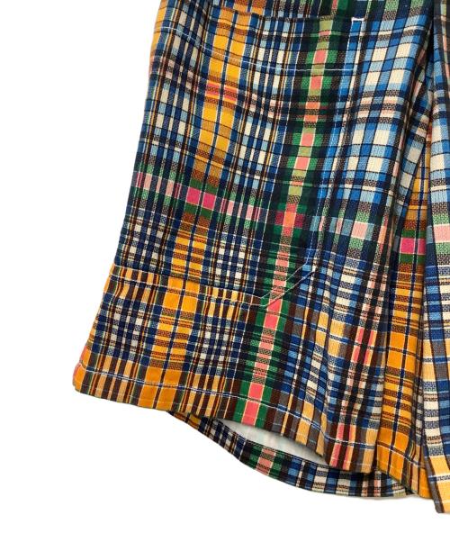 TOGA PULLA（トーガ プルラ）TOGA PULLA (トーガ プルラ) Cotton twill check short pants マルチカラー サイズ:34の古着・服飾アイテム