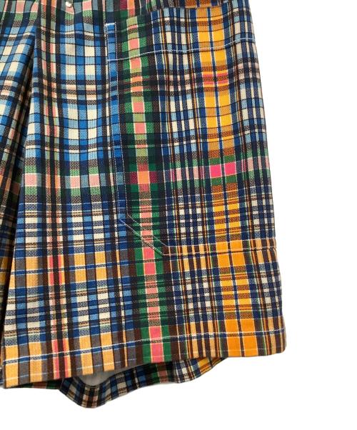 TOGA PULLA（トーガ プルラ）TOGA PULLA (トーガ プルラ) Cotton twill check short pants マルチカラー サイズ:34の古着・服飾アイテム