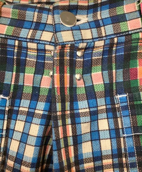 TOGA PULLA（トーガ プルラ）TOGA PULLA (トーガ プルラ) Cotton twill check short pants マルチカラー サイズ:34の古着・服飾アイテム
