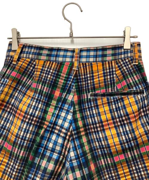 TOGA PULLA（トーガ プルラ）TOGA PULLA (トーガ プルラ) Cotton twill check short pants マルチカラー サイズ:34の古着・服飾アイテム