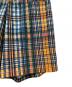 中古・古着 TOGA PULLA (トーガ プルラ) Cotton twill check short pants マルチカラー サイズ:34：8000円