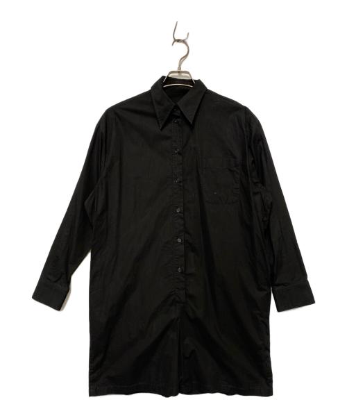 MM6 Maison Margiela（エムエムシックスメゾンマルジェラ）MM6 Maison Margiela (エムエムシックスメゾンマルジェラ) シャツワンピース ブラック サイズ:38の古着・服飾アイテム