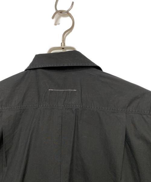 MM6 Maison Margiela（エムエムシックスメゾンマルジェラ）MM6 Maison Margiela (エムエムシックスメゾンマルジェラ) シャツワンピース ブラック サイズ:38の古着・服飾アイテム