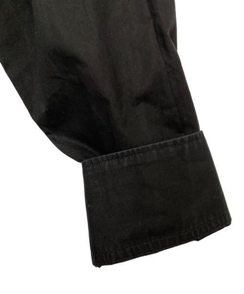 MM6 Maison Margiela（エムエムシックスメゾンマルジェラ）MM6 Maison Margiela (エムエムシックスメゾンマルジェラ) シャツワンピース ブラック サイズ:38の古着・服飾アイテム