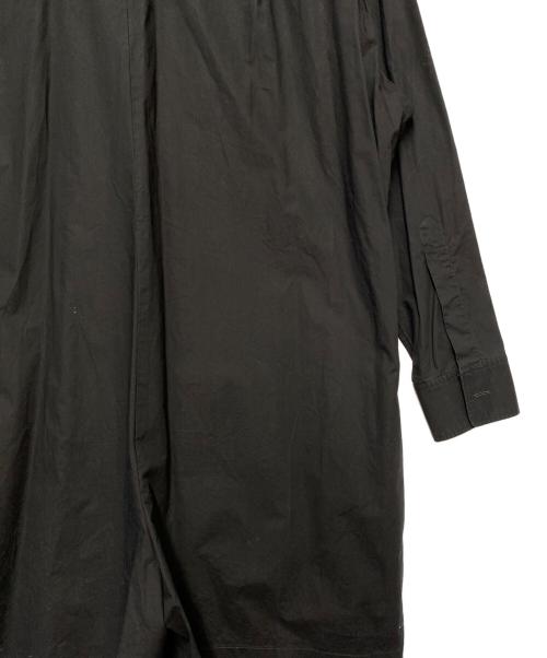 MM6 Maison Margiela（エムエムシックスメゾンマルジェラ）MM6 Maison Margiela (エムエムシックスメゾンマルジェラ) シャツワンピース ブラック サイズ:38の古着・服飾アイテム