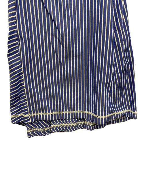 sacai（サカイ）sacai (サカイ) 半袖ワンピース ブルー×ホワイト サイズ:1の古着・服飾アイテム