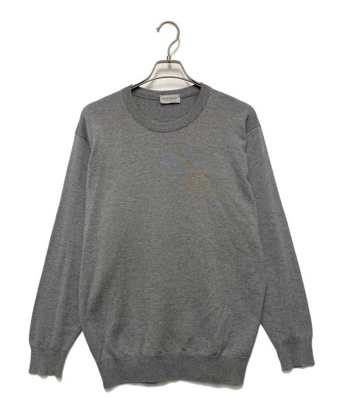 JOHN SMEDLEY（ジョンスメドレー）JOHN SMEDLEY (ジョンスメドレー) ニット ライトグレー サイズ:Lの古着・服飾アイテム