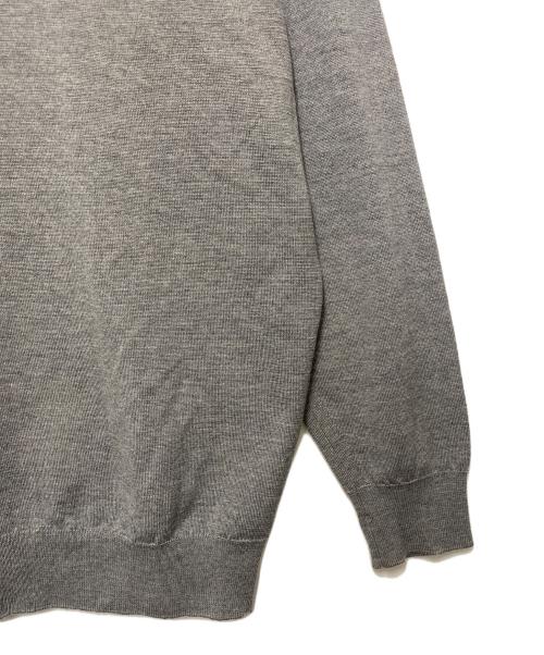 JOHN SMEDLEY（ジョンスメドレー）JOHN SMEDLEY (ジョンスメドレー) ニット ライトグレー サイズ:Lの古着・服飾アイテム