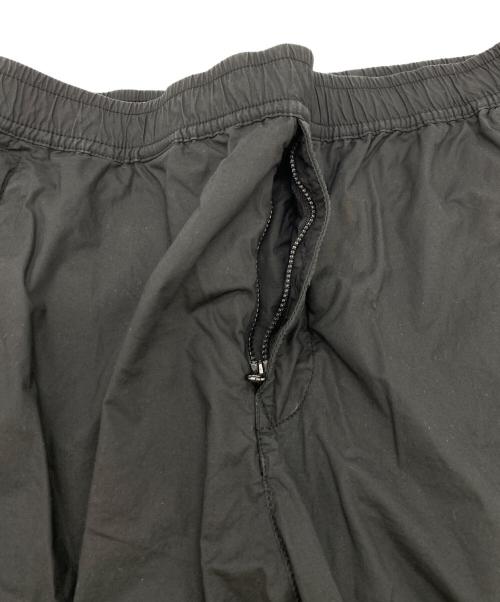 STONE ISLAND（ストーンアイランド）STONE ISLAND (ストーンアイランド) ガーメントダイコットンストレッチシャーリングテーパードリブカーゴパンツ ブラック サイズ:34の古着・服飾アイテム
